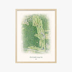 Point Judith Country Club wood frame