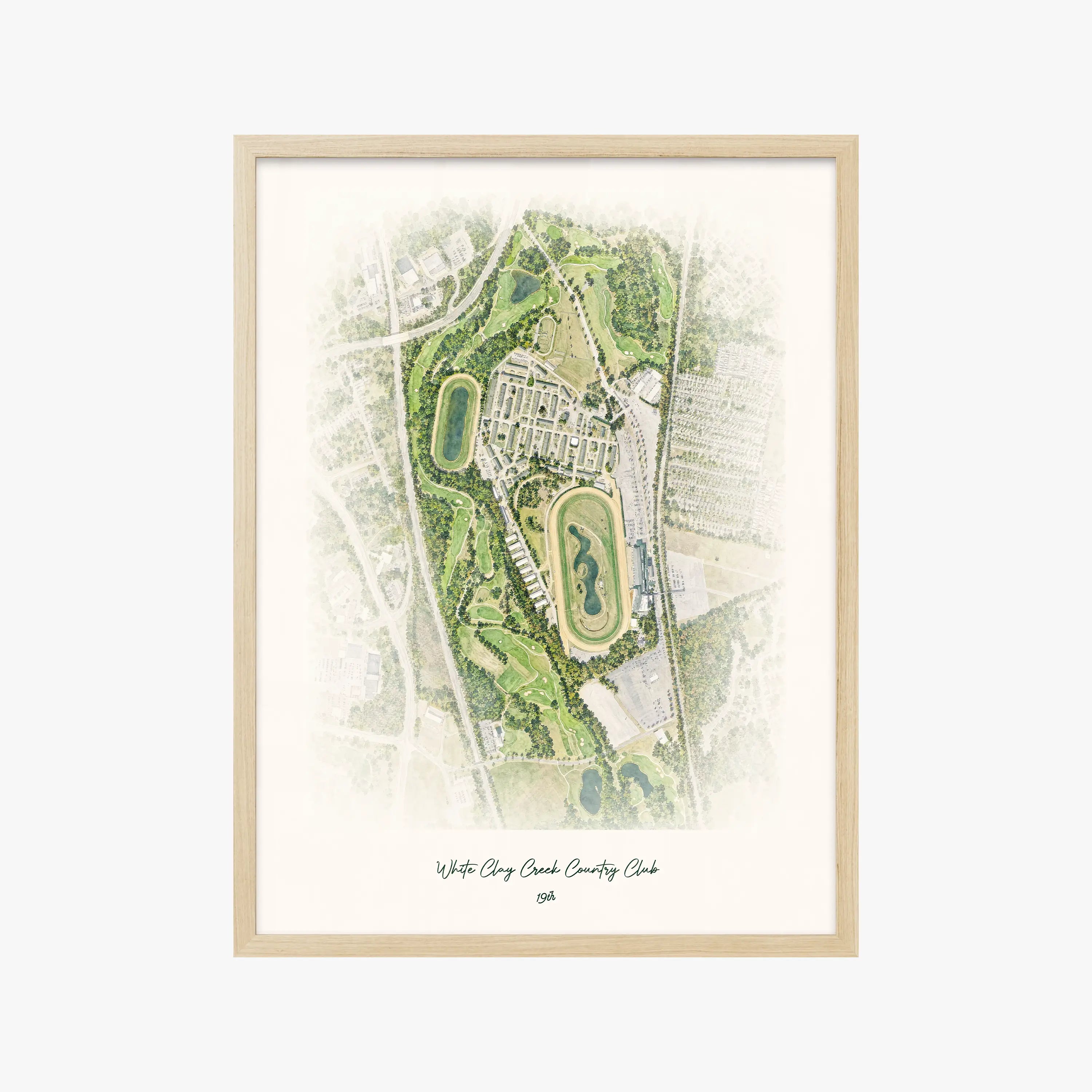 White Clay Creek Country Club wood frame
