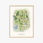 Metacomet Country Club wood frame