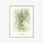 Devils Tower Golf Club wood frame