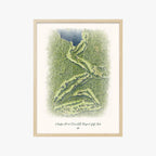 Morefar Back O' Beyond Golf Club wood frame