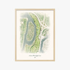 Marine Park Golf Course wood frame