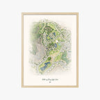 Bethany Bay Golf Club wood frame