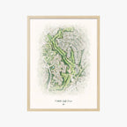 Fullerton Golf Course wood frame