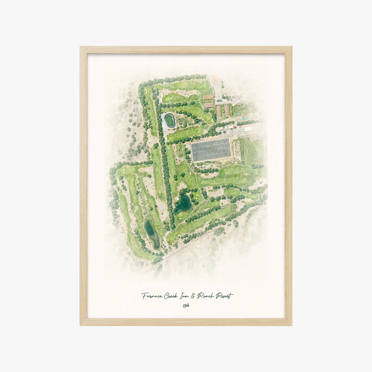Furnace Creek Inn & Ranch Resort wood frame