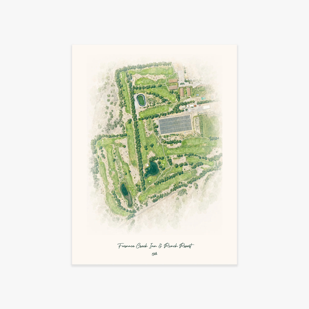 Furnace Creek Inn & Ranch Resort printed artwork