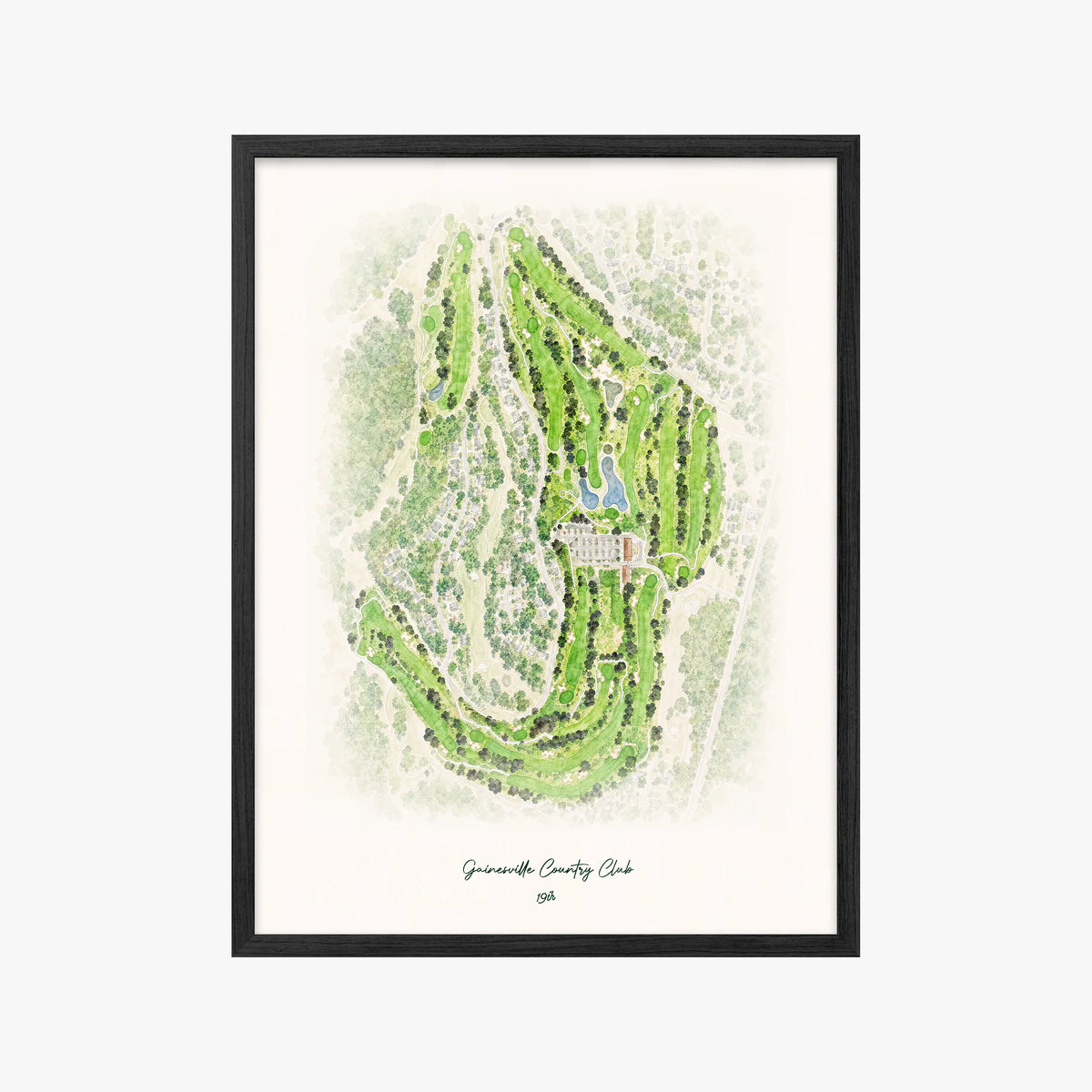 Gainesville Country Club black frame