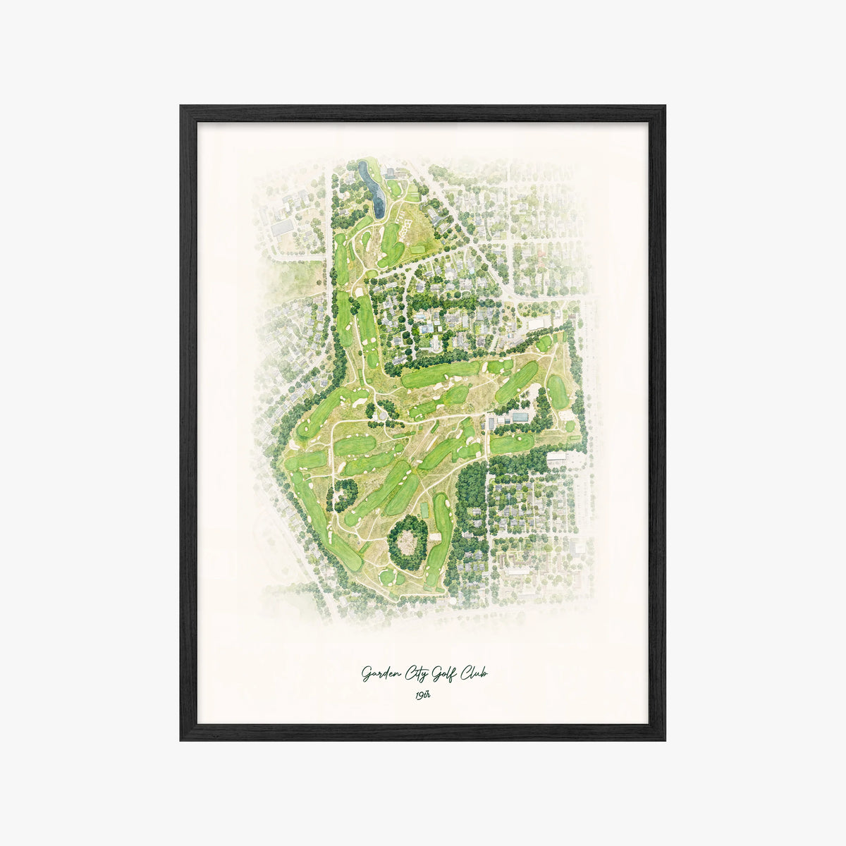 Garden City Golf Club black frame