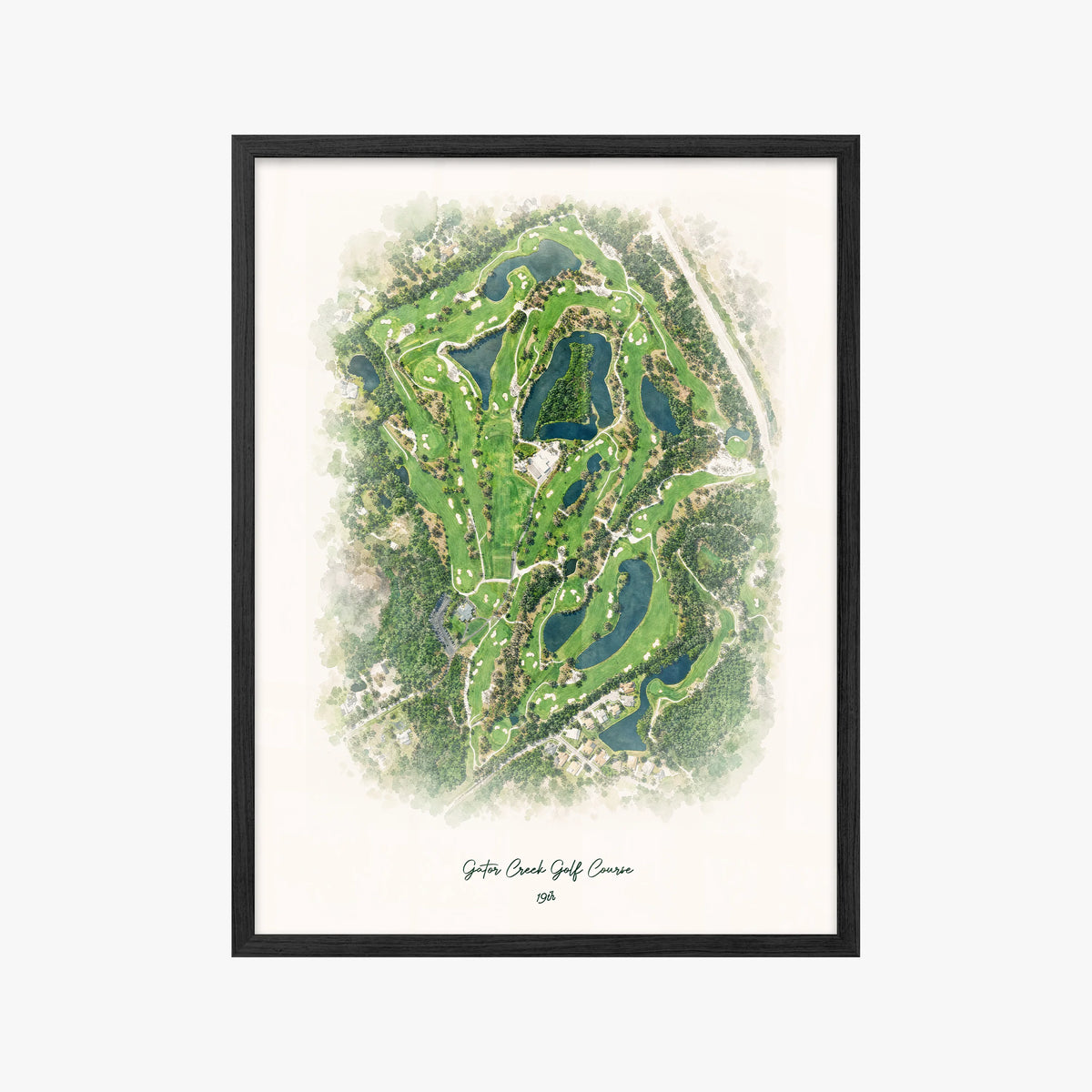 Gator Creek Golf Course black frame