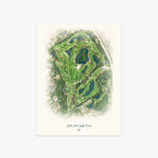 Gator Creek Golf Course printed artwork