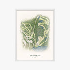 Gator Lakes Golf Course white frame