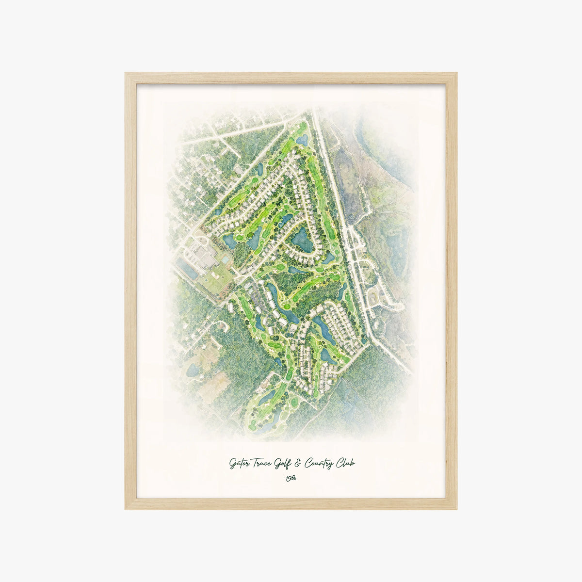 Gator Trace Golf & Country Club wood frame