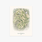 General Old Golf Course printed artwork