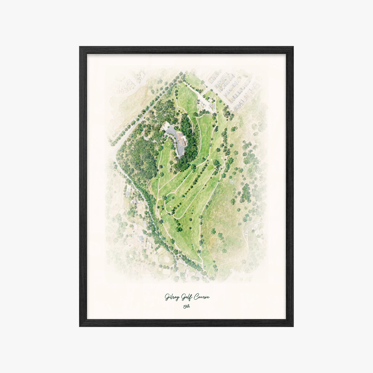 Gilroy Golf Course black frame