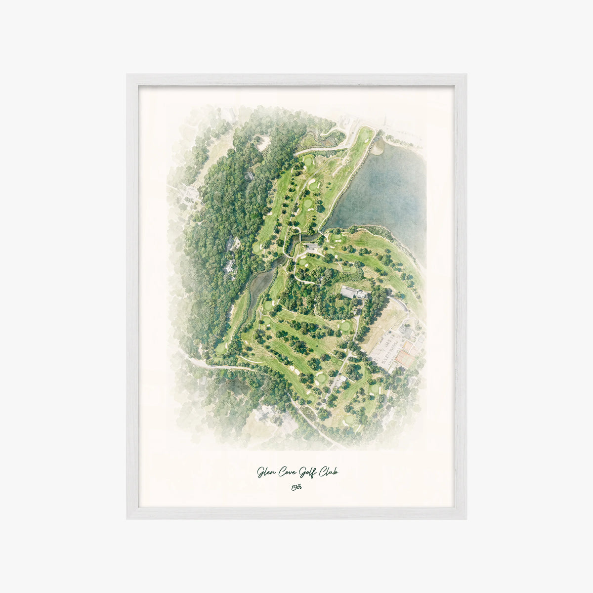 Glen Cove Golf Club white frame