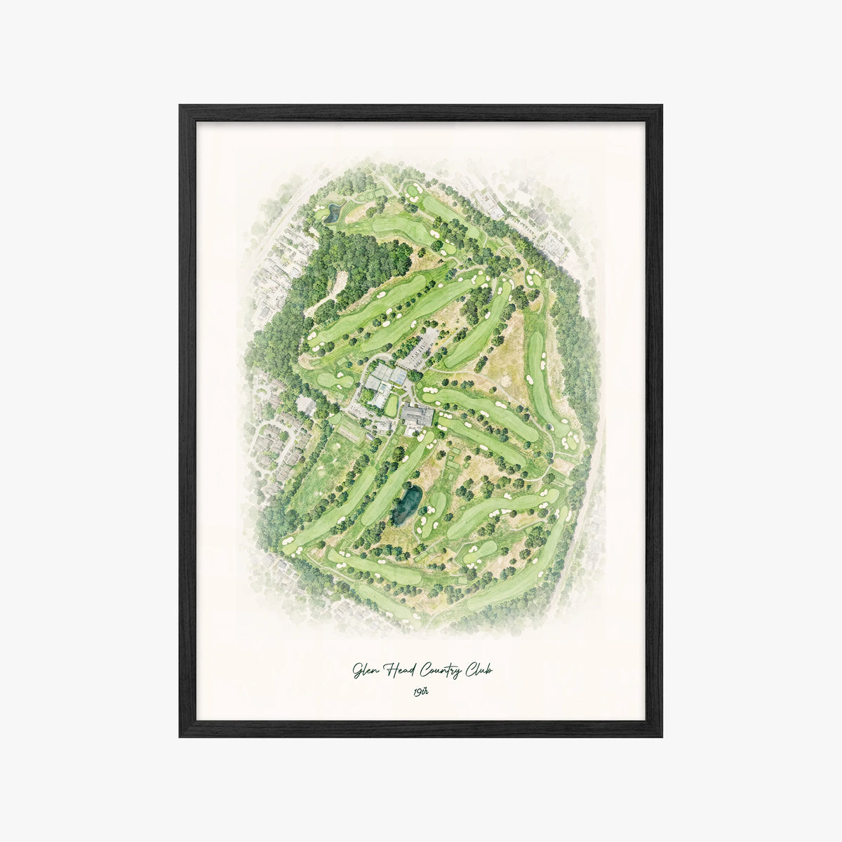 Glen Head Country Club black frame