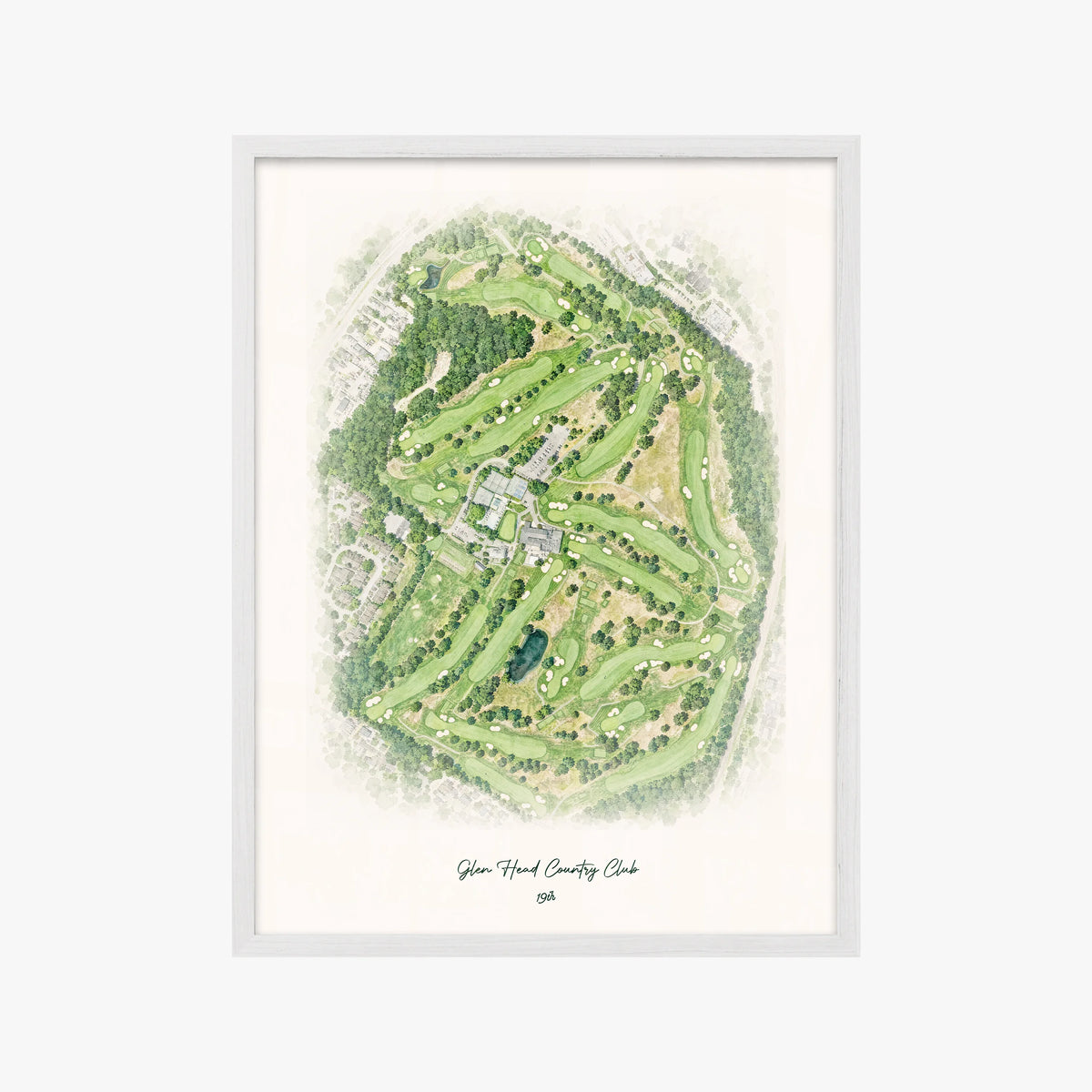 Glen Head Country Club white frame