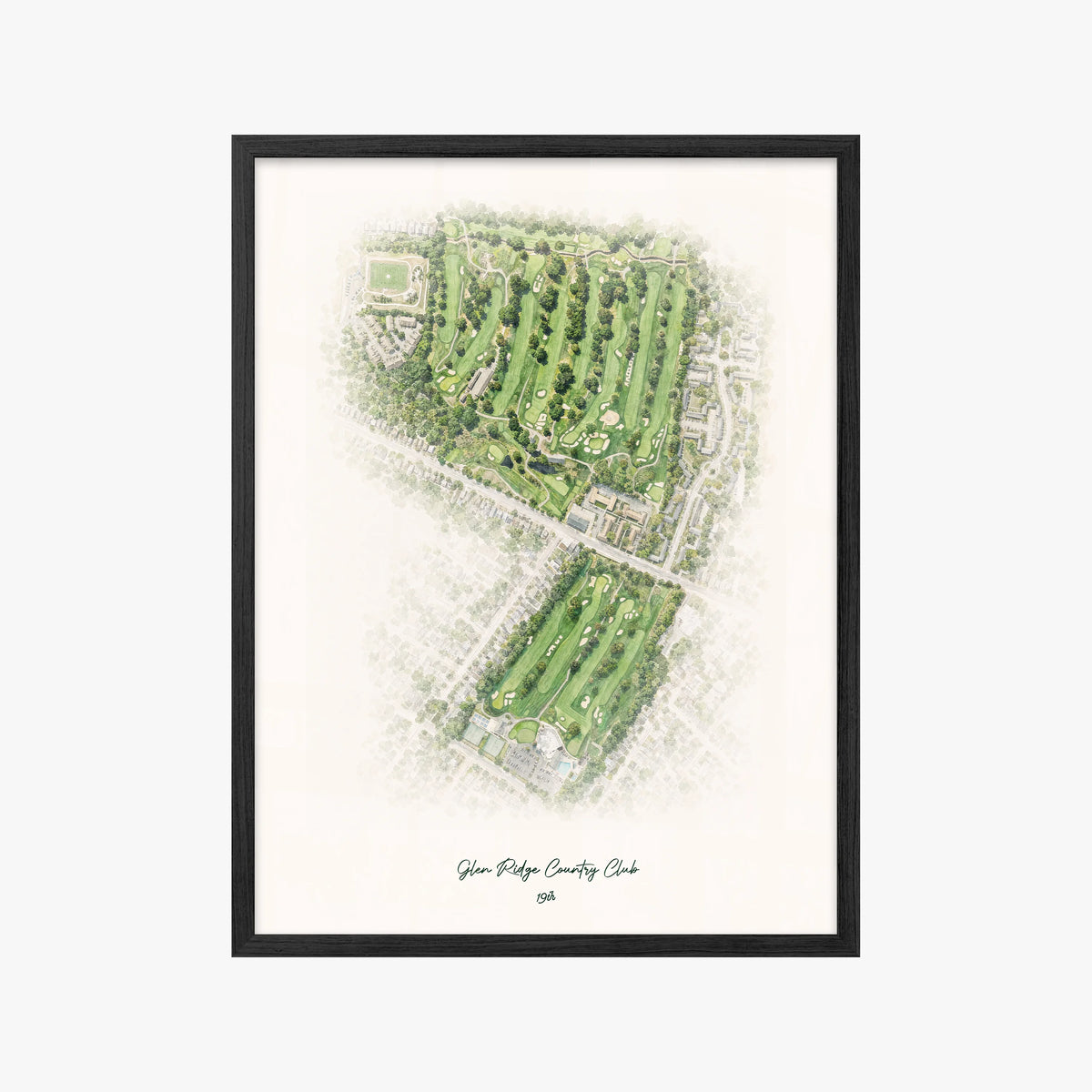 Glen Ridge Country Club black frame