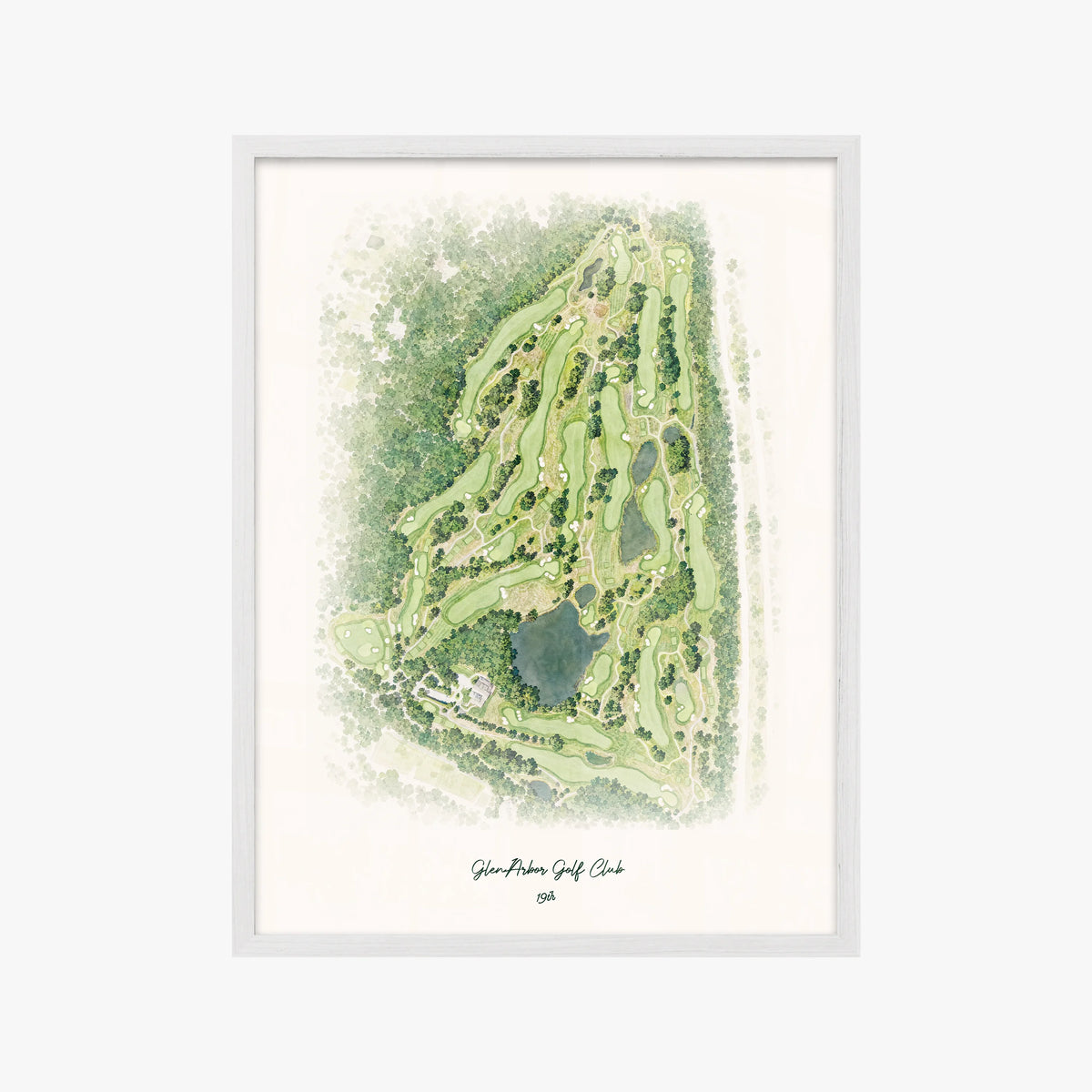 GlenArbor Golf Club white frame