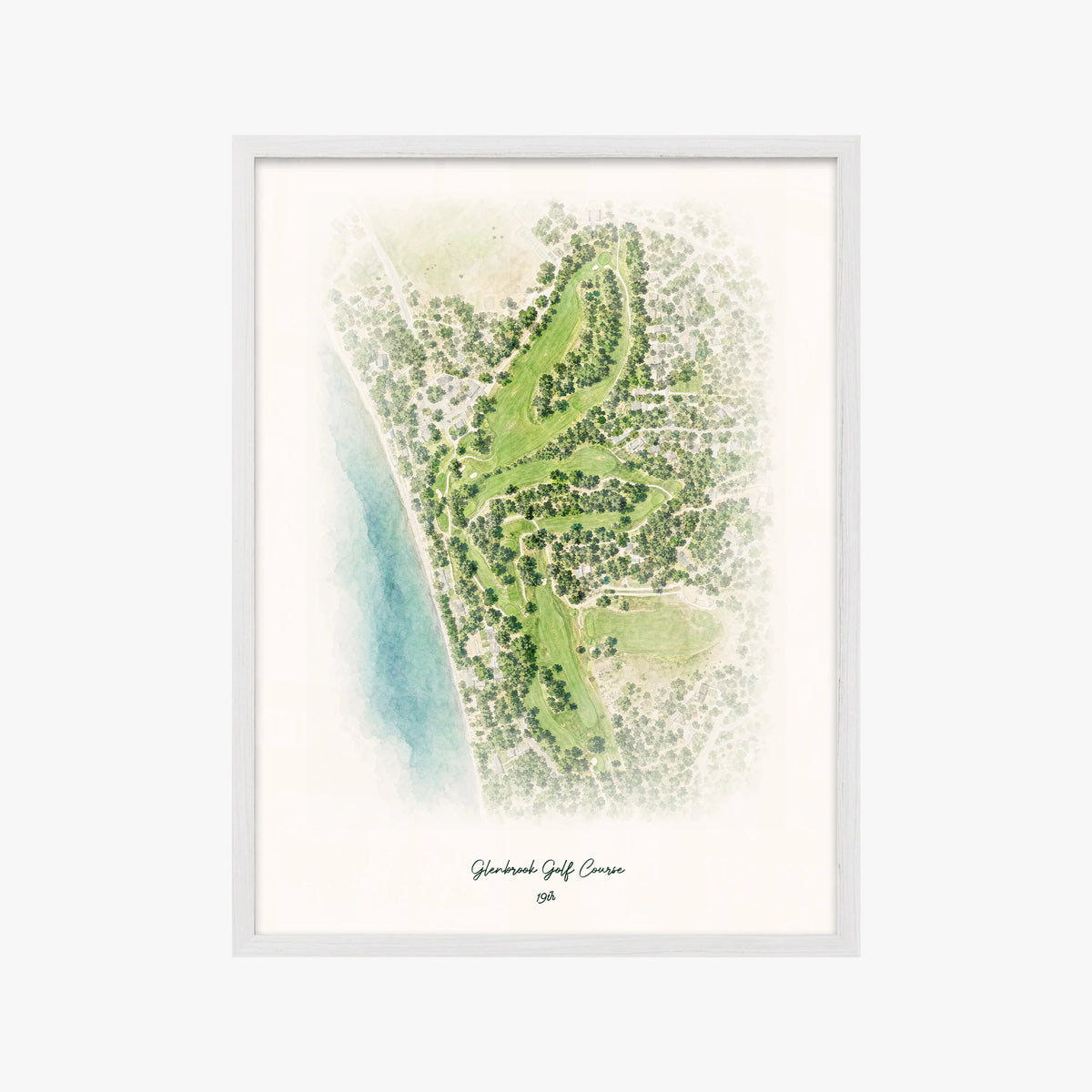 Glenbrook Golf Course white frame