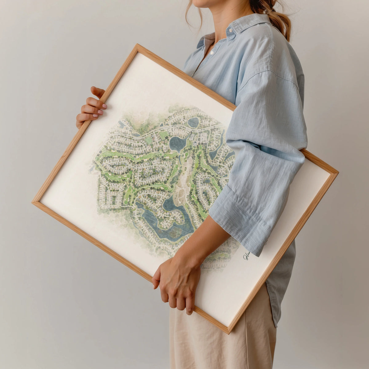 GlenLakes Country Club mockup 3