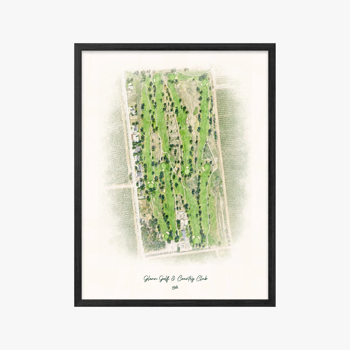 Glenn Golf & Country Club black frame
