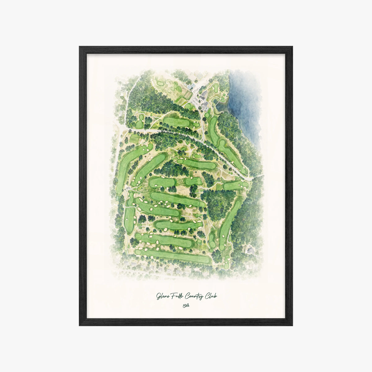 Glens Falls Country Club black frame