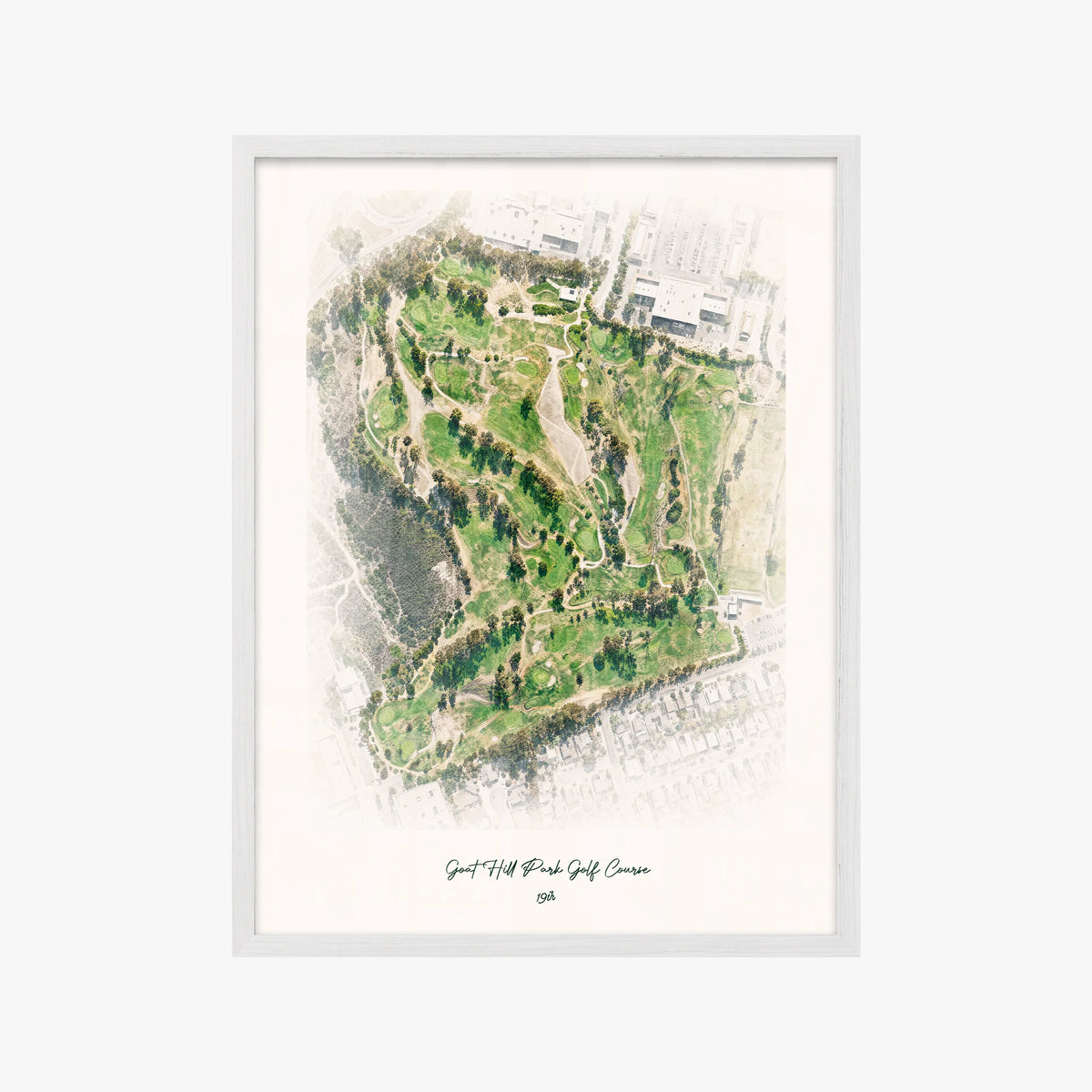 Goat Hill Park Golf Course white frame