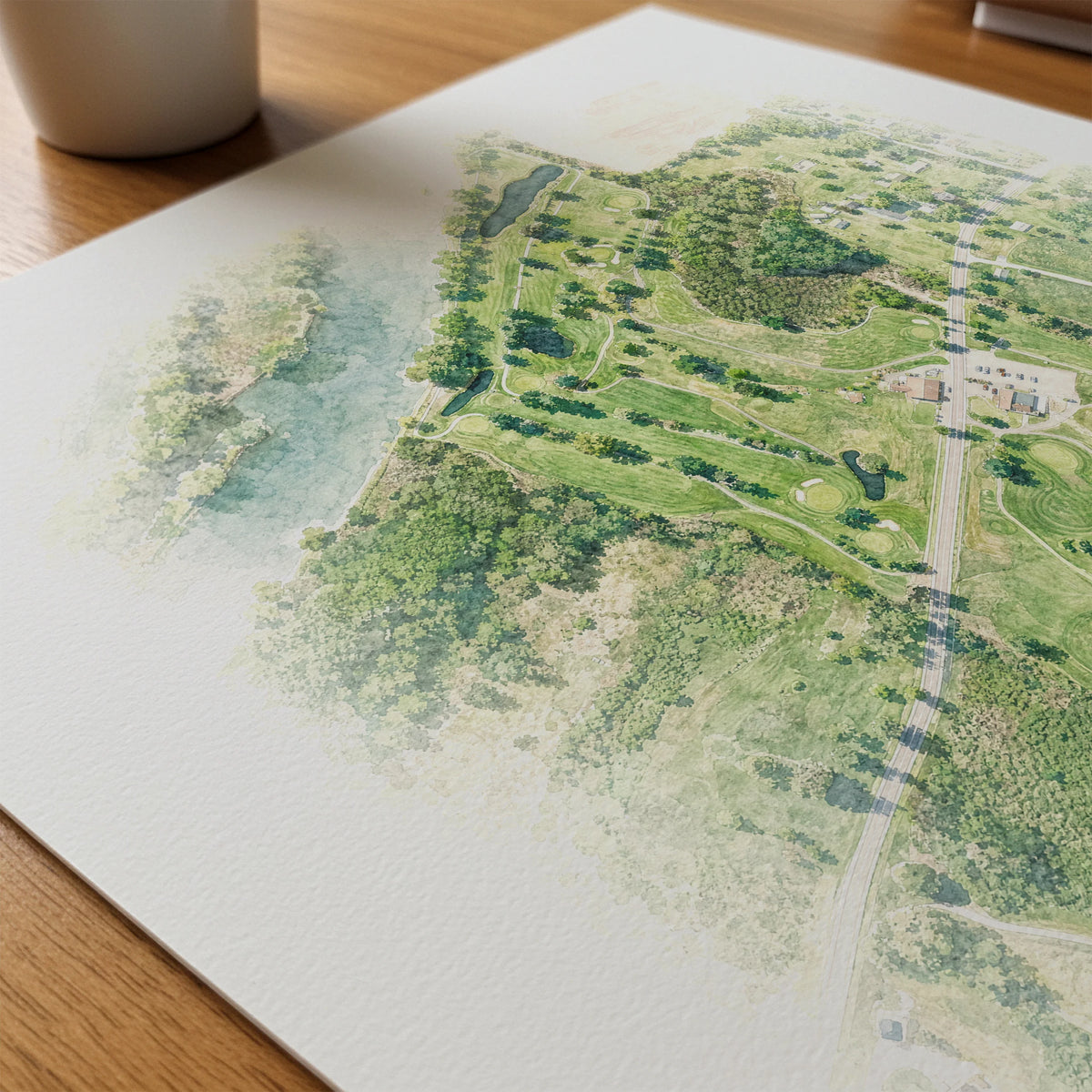 Golden Oak Golf Club mockup 4