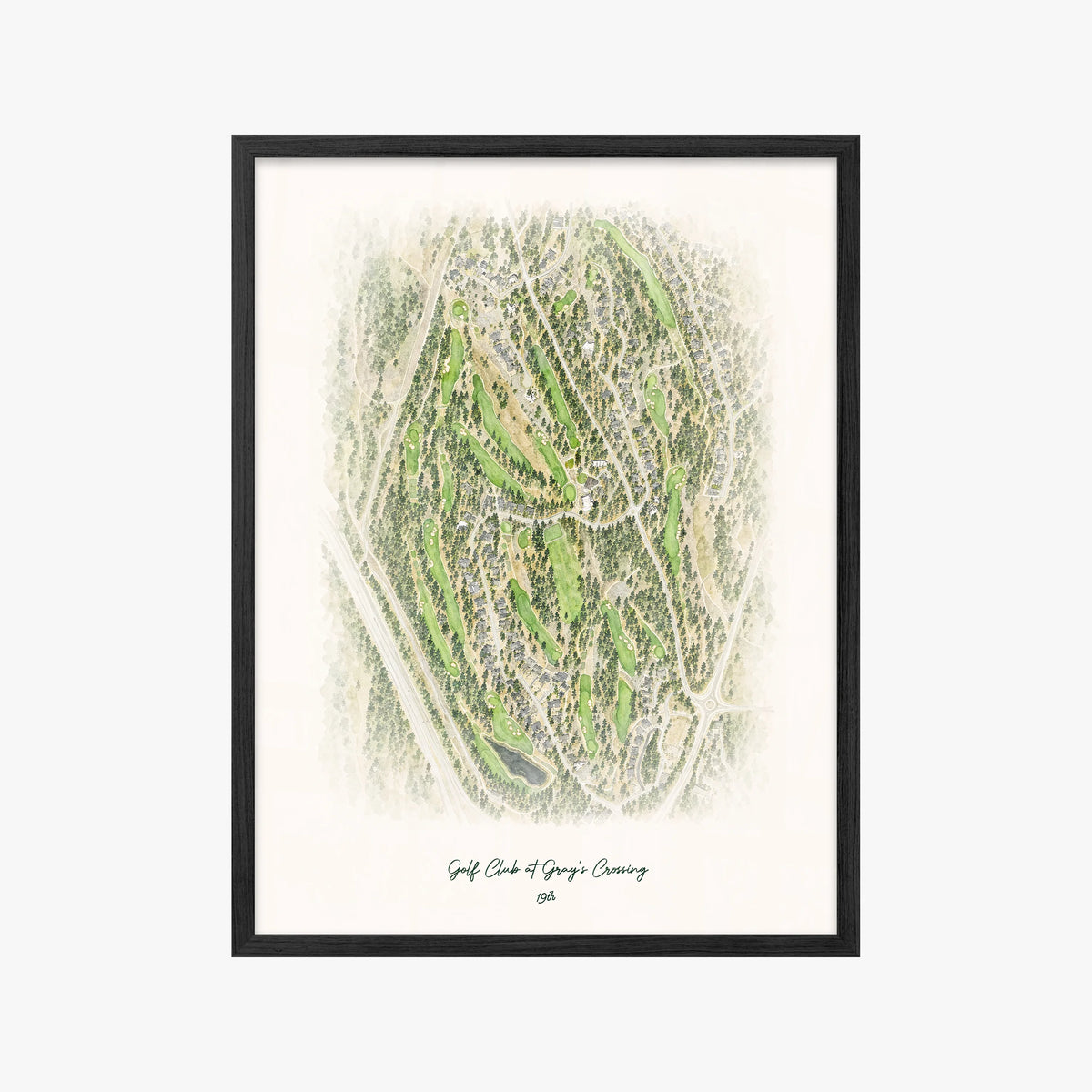 Golf Club at Gray's Crossing black frame