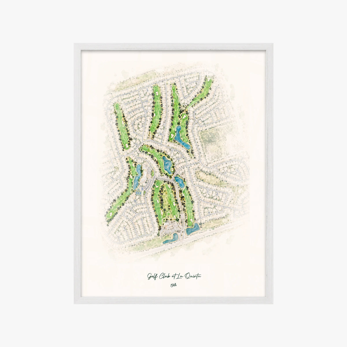 Golf Club at La Quinta white frame