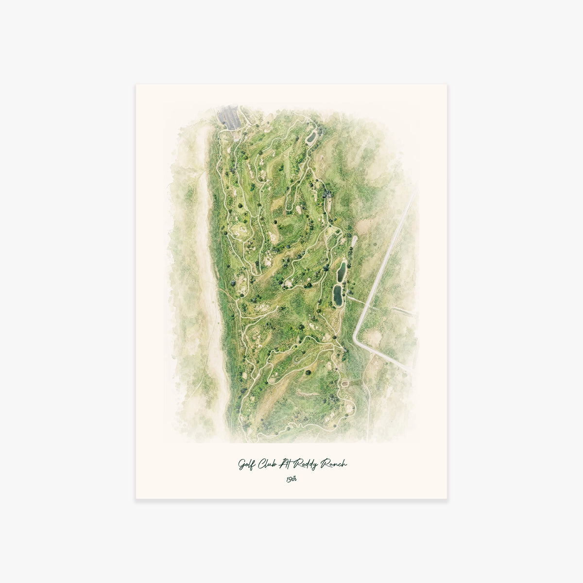 Golf Club At Roddy Ranch printed artwork