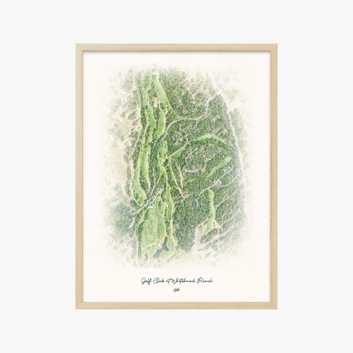 Golf Club at Whitehawk Ranch wood frame