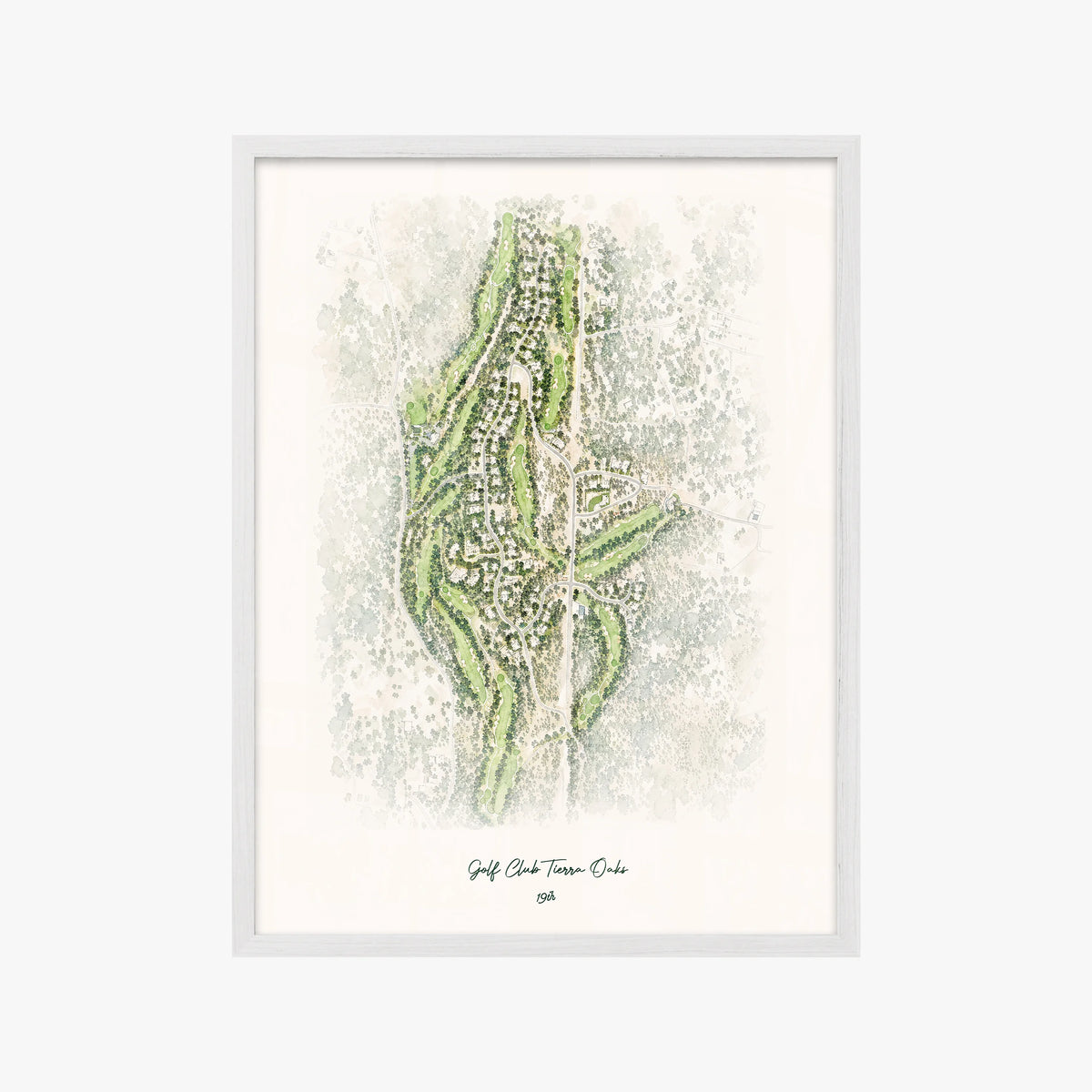 Golf Club Tierra Oaks white frame
