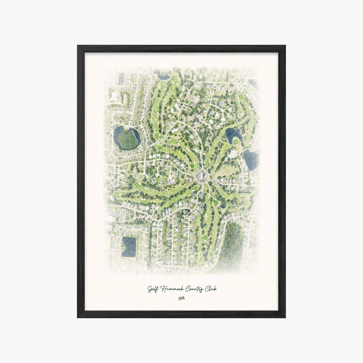 Golf Hammock Country Club black frame
