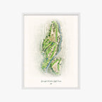 Graeagle Meadows Golf Course white frame