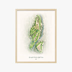 Graeagle Meadows Golf Course wood frame