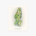 Graeagle Meadows Golf Course printed artwork