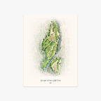 Graeagle Meadows Golf Course printed artwork
