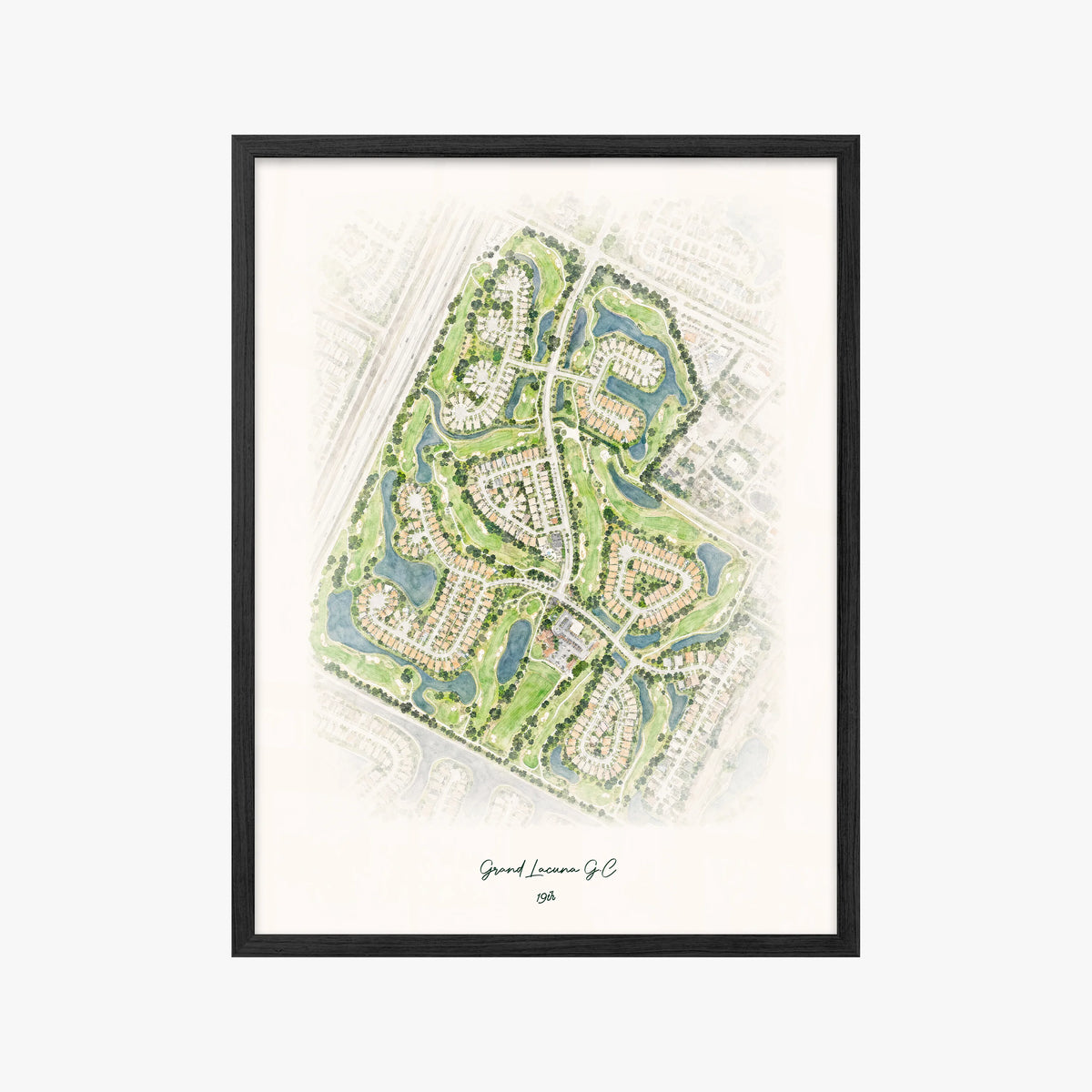 Grand Lacuna G.C black frame