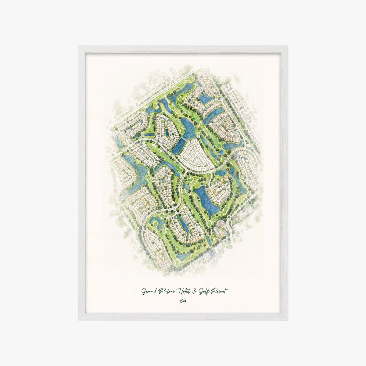 Grand Palms Hotel & Golf Resort white frame