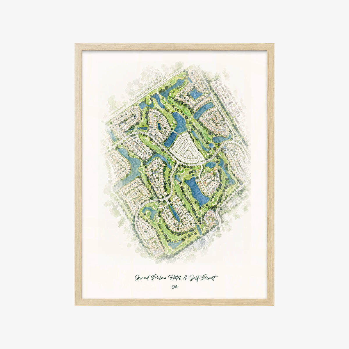 Grand Palms Hotel & Golf Resort wood frame