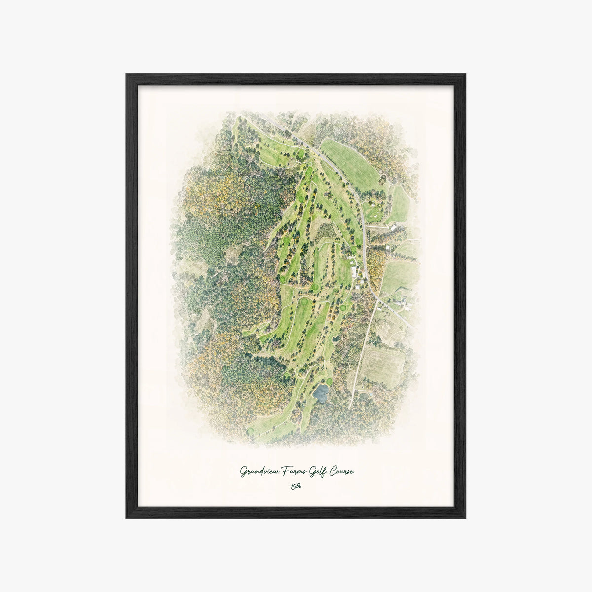 Grandview Farms Golf Course black frame