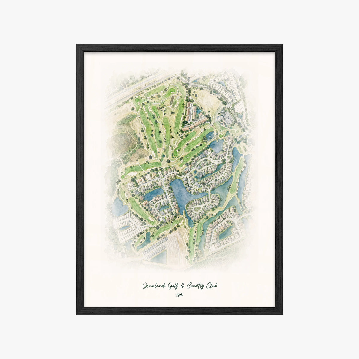 Grasslands Golf & Country Club black frame