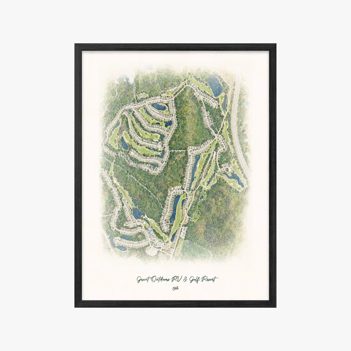 Great Outdoors RV & Golf Resort black frame