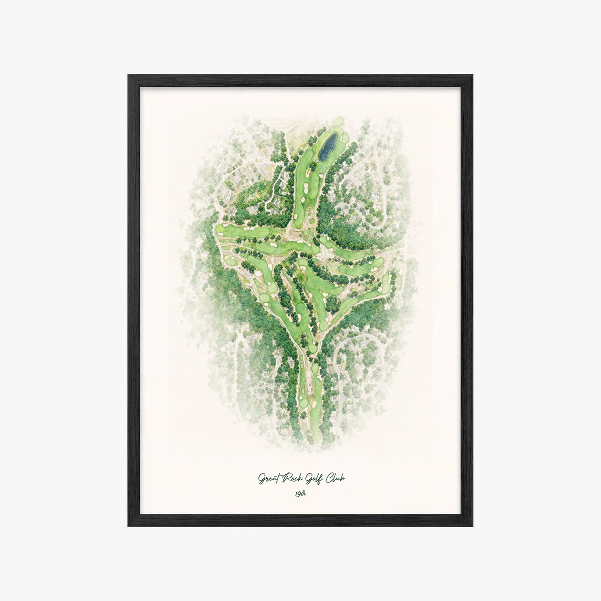 Great Rock Golf Club black frame