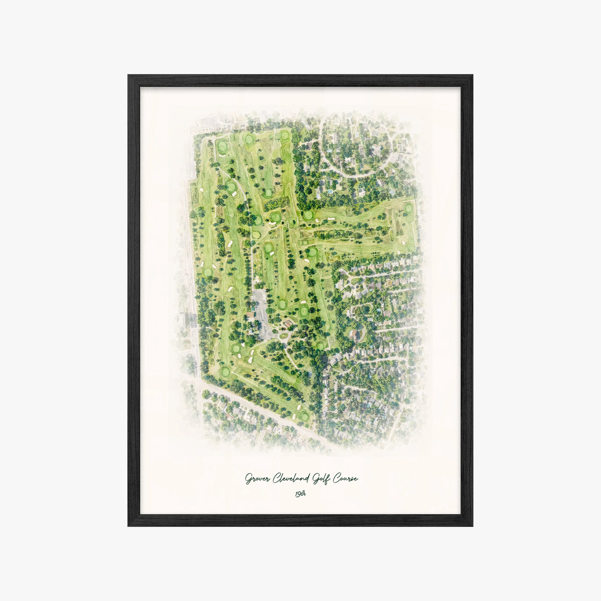 Grover Cleveland Golf Course black frame