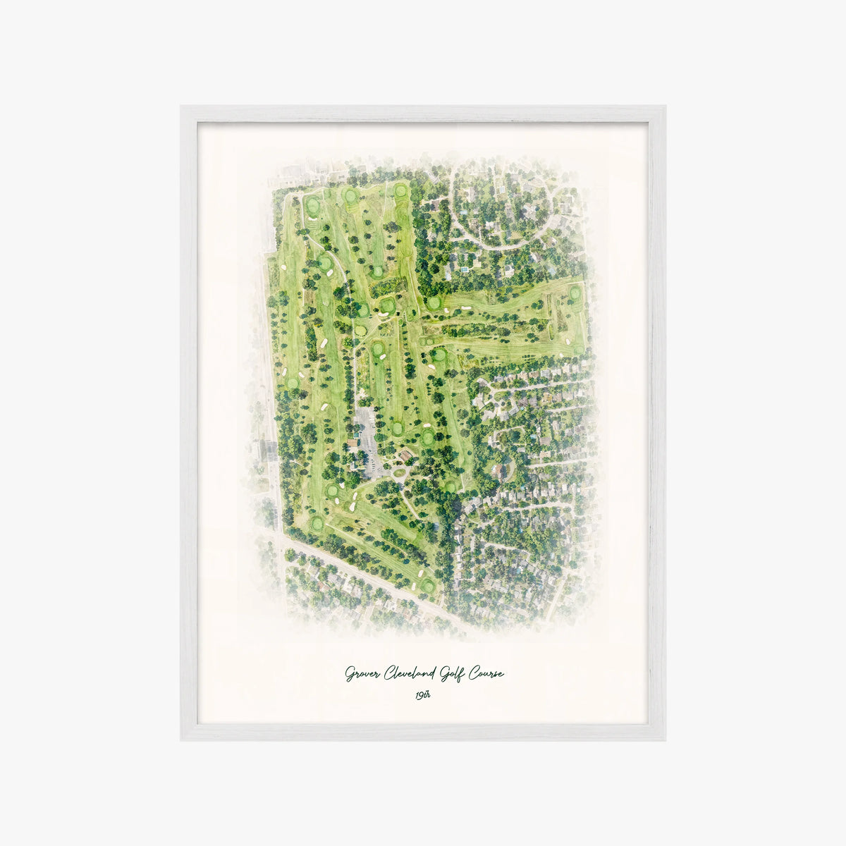 Grover Cleveland Golf Course white frame