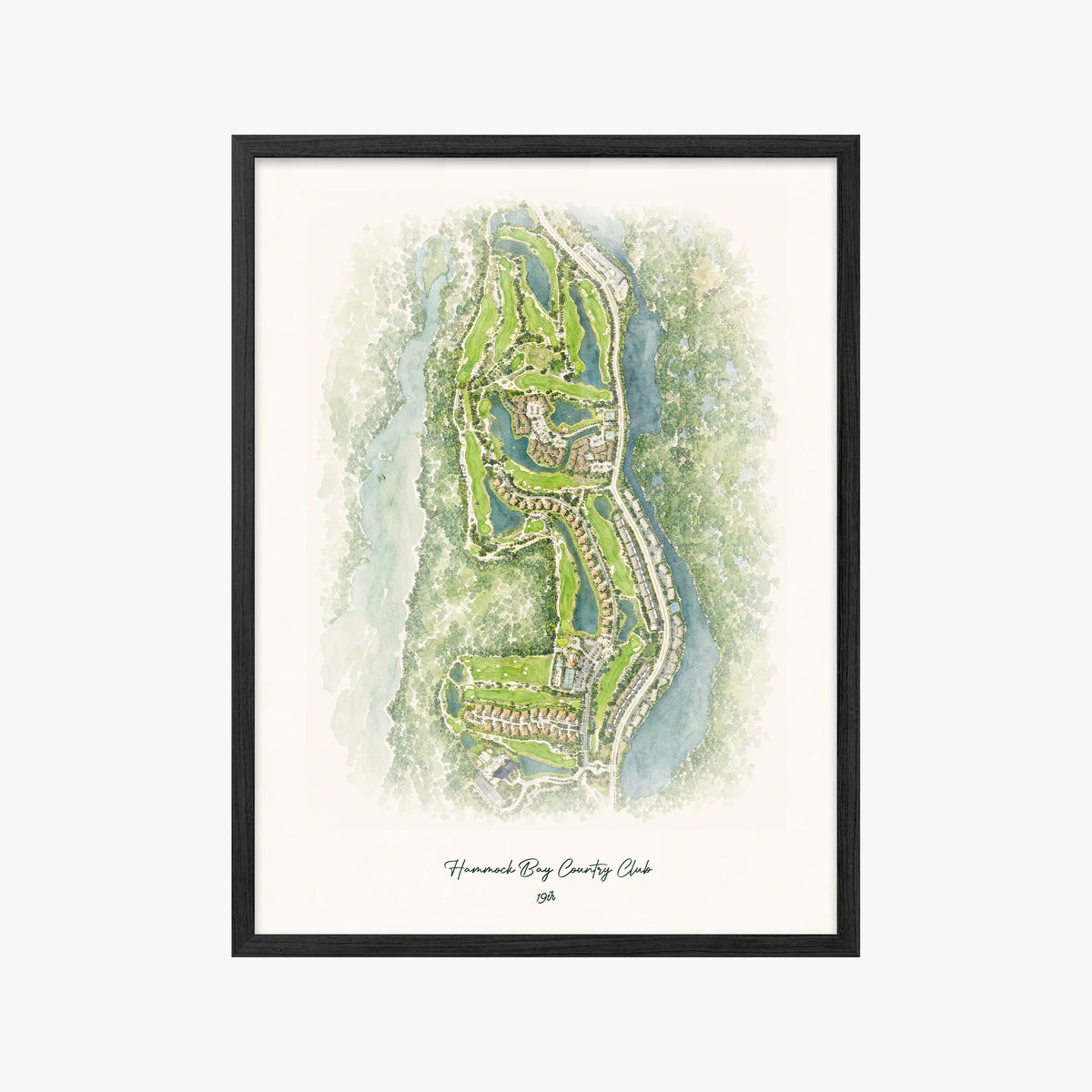 Hammock Bay Country Club black frame