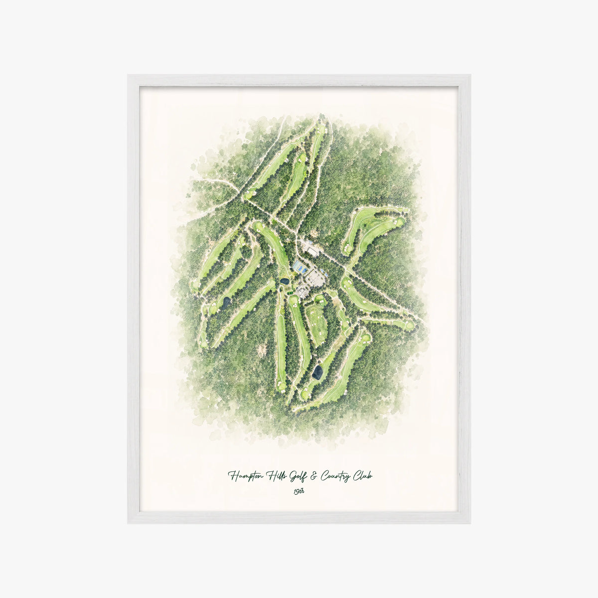 Hampton Hills Golf & Country Club white frame